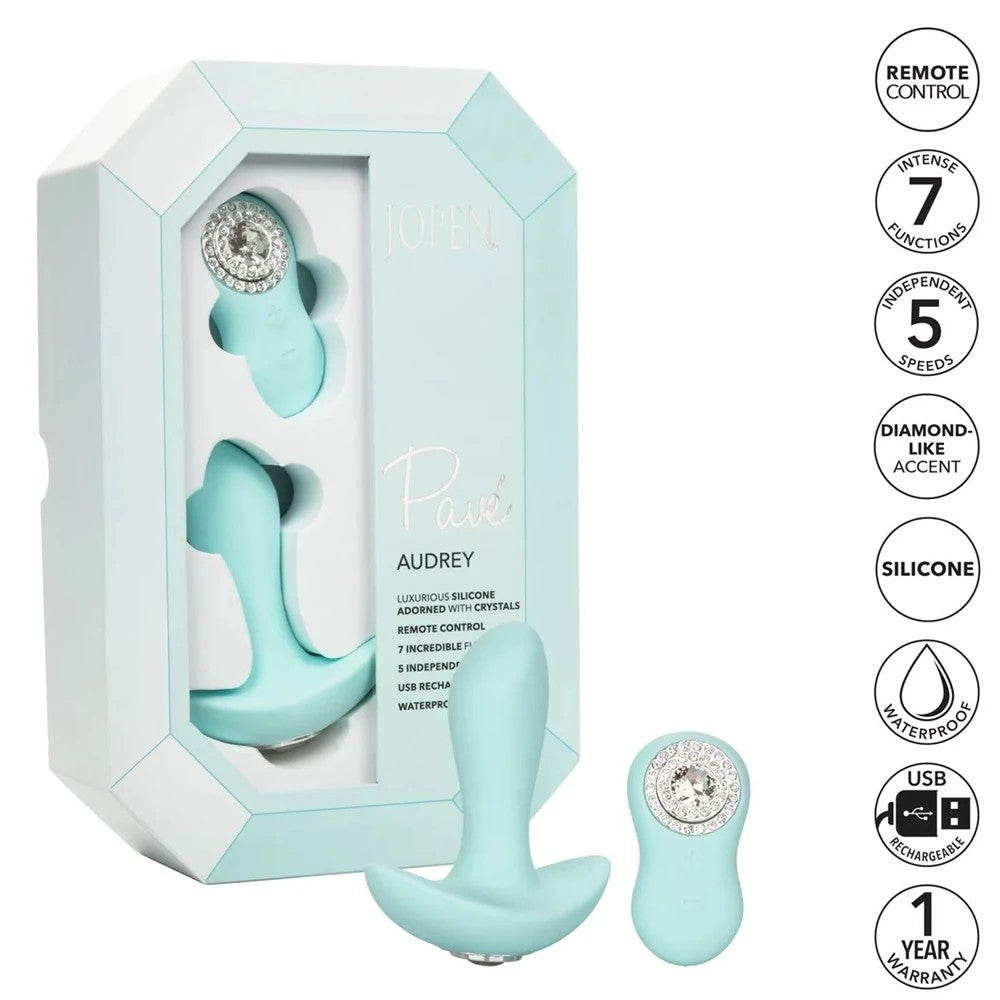 Jopen Pave Audrey Remote Control Wearable And Anal Vibrator