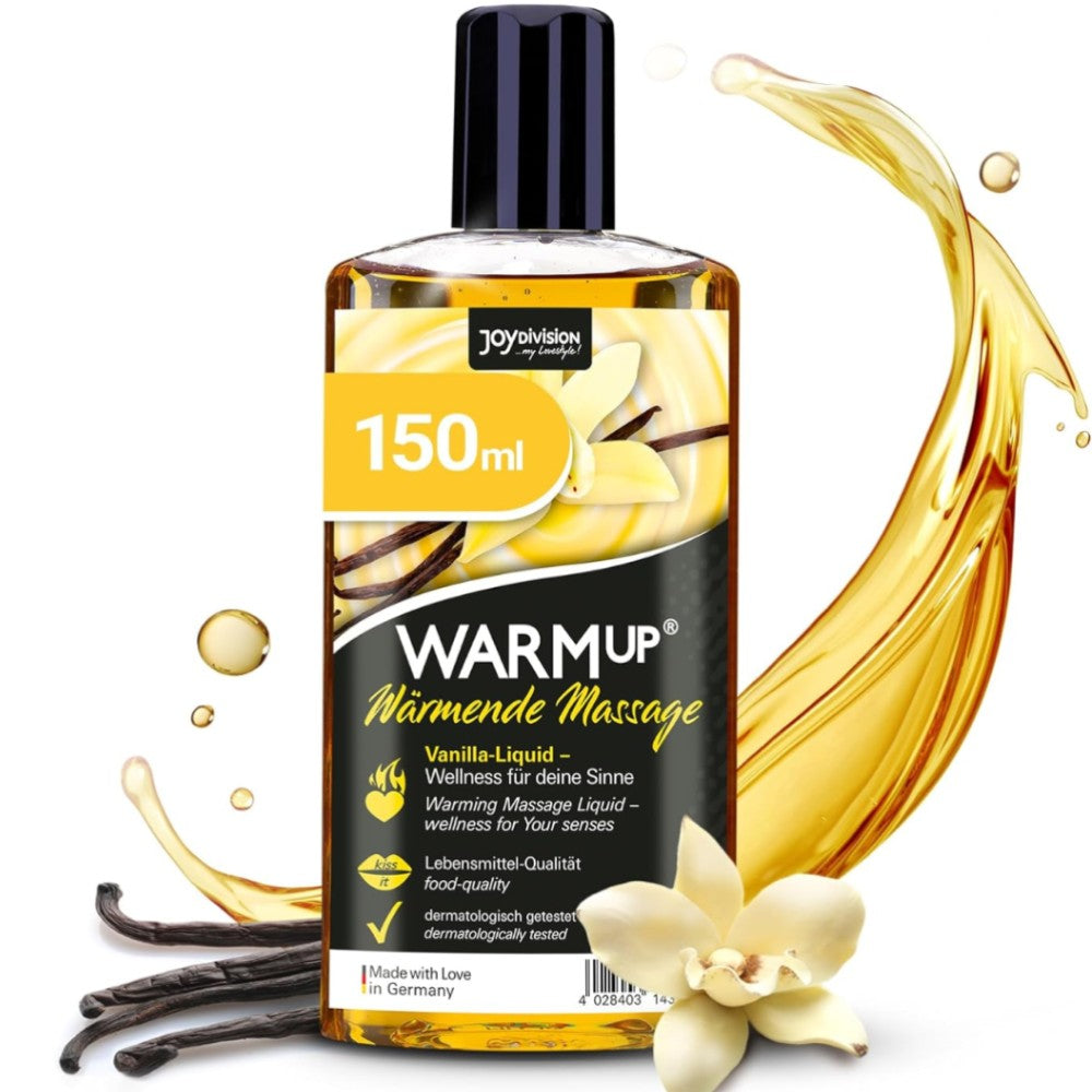 Joy Division Warmup Vanilya Aromalı Masaj Jeli 150 Ml.