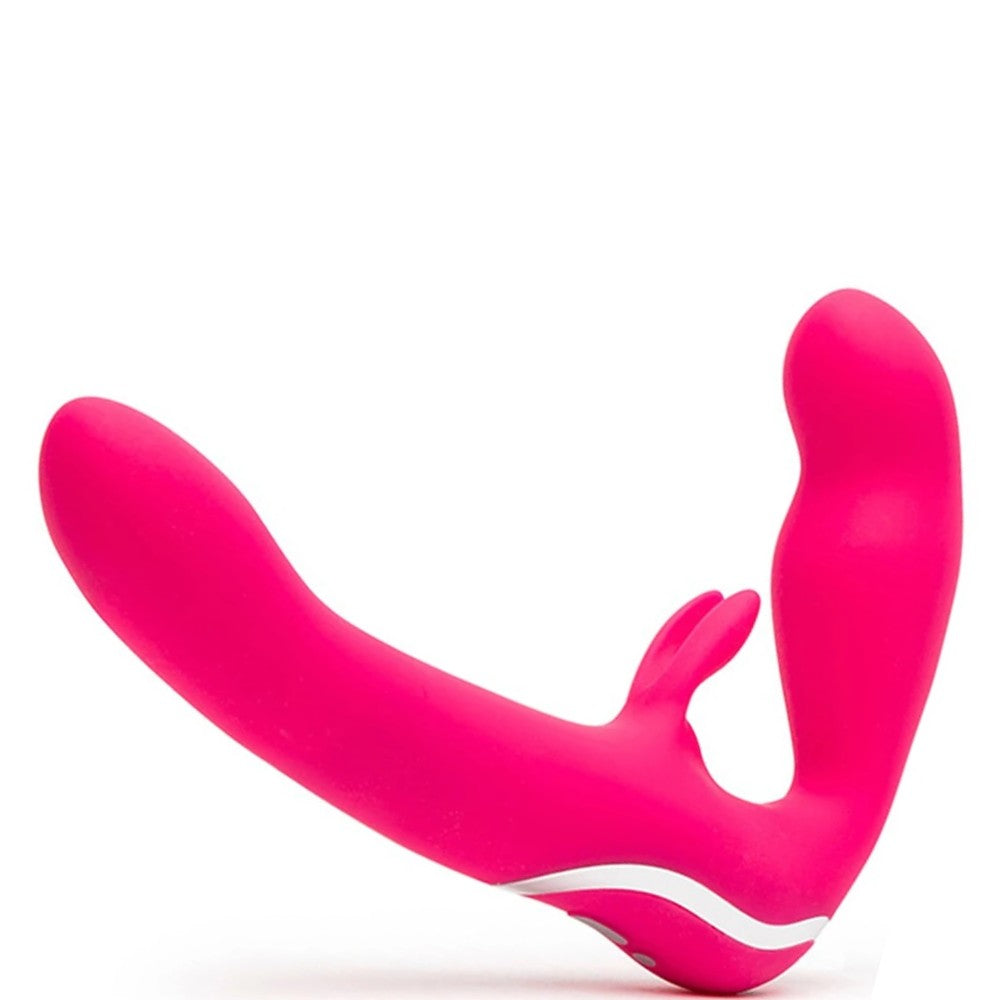 Happy Rabbit Strapless Strap-On Rabbit Vibratör