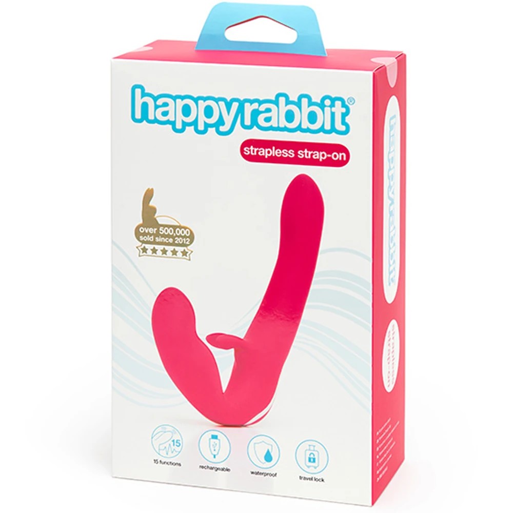 Happy Rabbit Strapless Strap-On Rabbit Vibratör