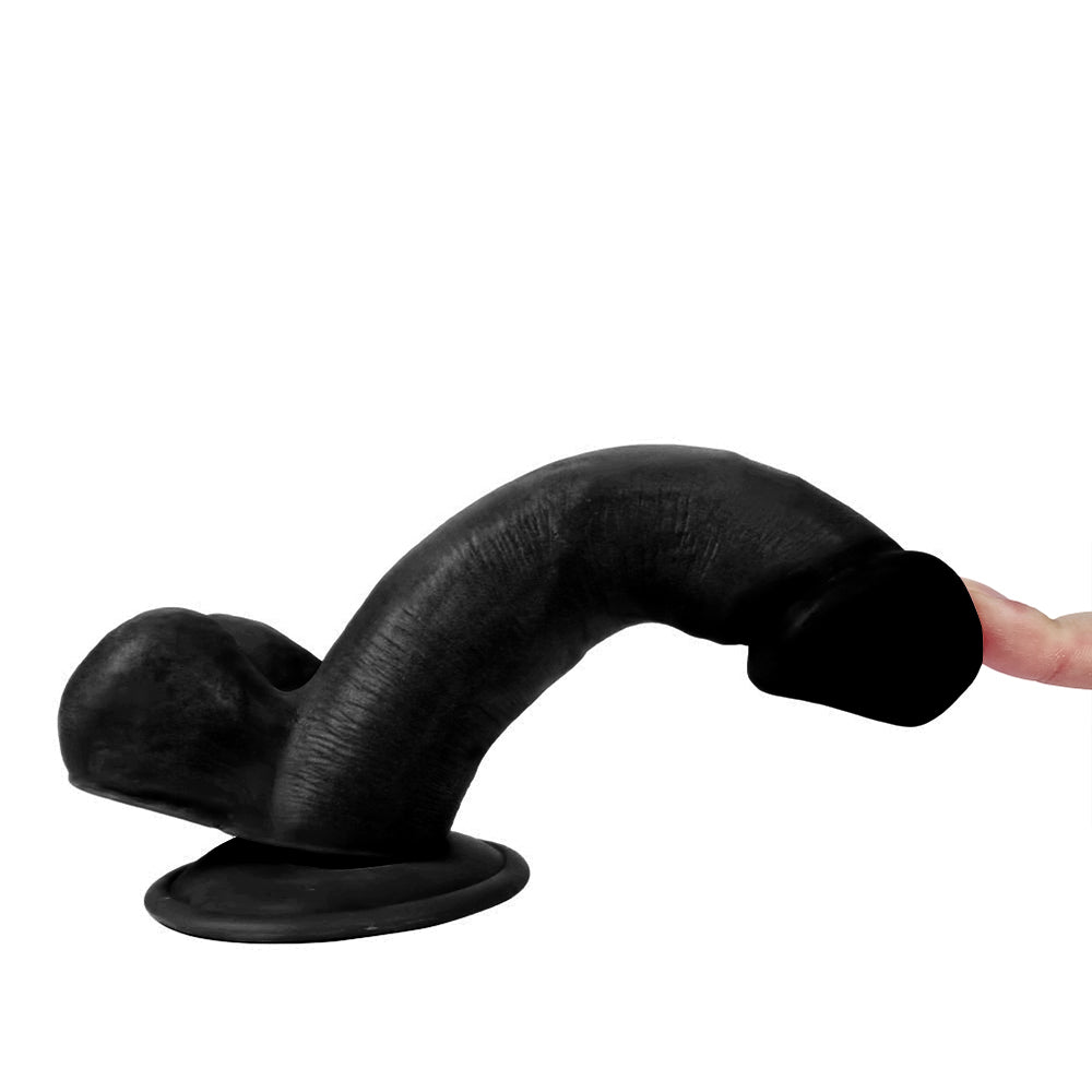 Xise Dildo Series Cholas 17 cm Realistik Penis XS-WBC10026 Black