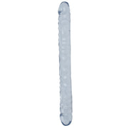 Doc Johnson Crystal Jellies Double Dong 45 cm Çift Taraflı Dildo Clear