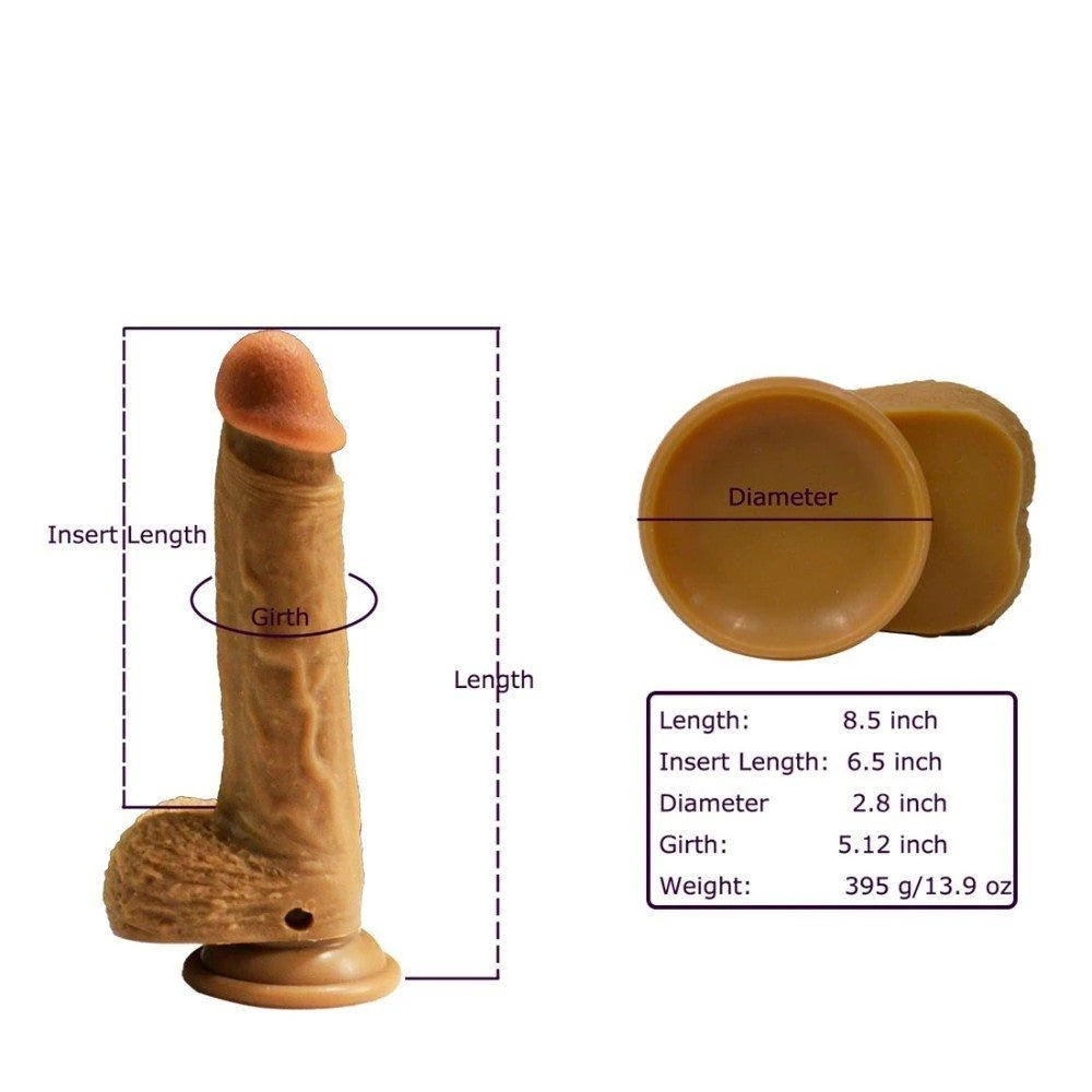 Stimulation Of Skin Rotation Dildo Dönebilen Realistik Vibratör