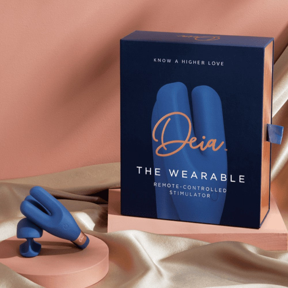 Deia The Wearable Uzaktan Kumandalı Couples Vibratör ve Parmak Vibratör