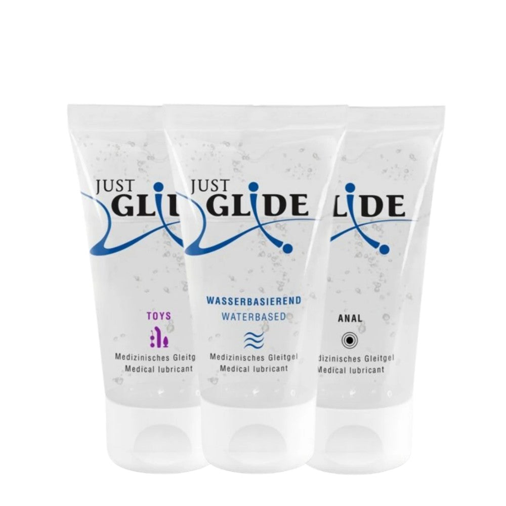 Just Glide Gleitgel Lubricant Kayganlaştırıcı Set 3x50ml.