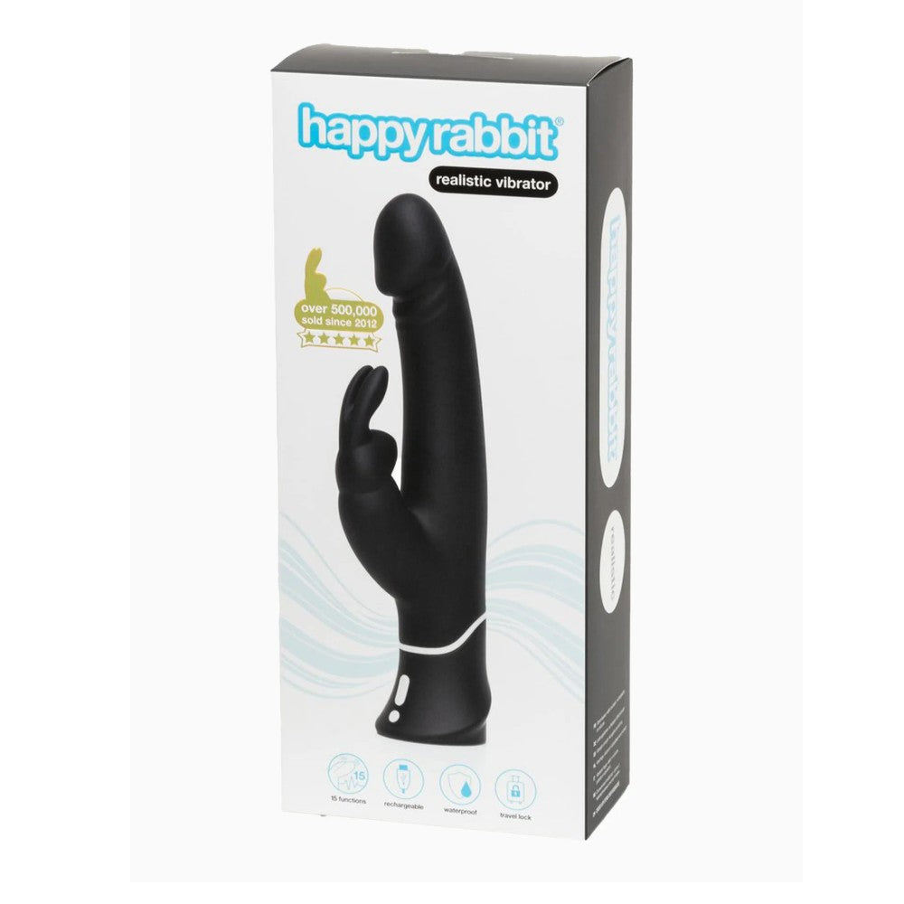 Happy Rabbit Realistic Rabbit Tavşan Vibratör