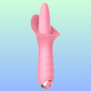 Tongue Vibe Tırtıklı Dil Vibratör USB Şarjlı 10 Mod Su Geçirmez Sessiz