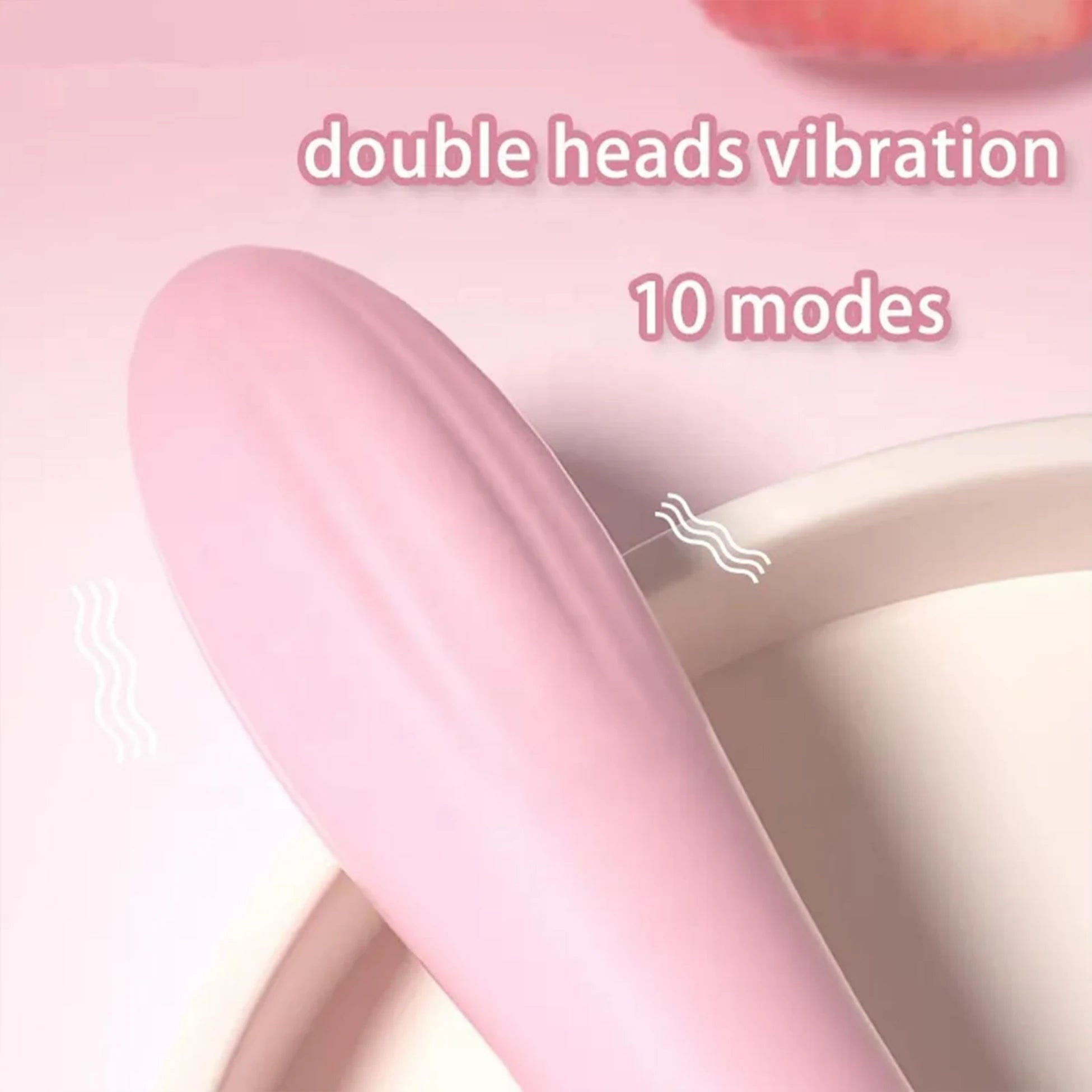 Venus II Isıtmalı Wand Vibratör 10 Mod Çift Motorlu USB Şarjlı Su Geçirmez