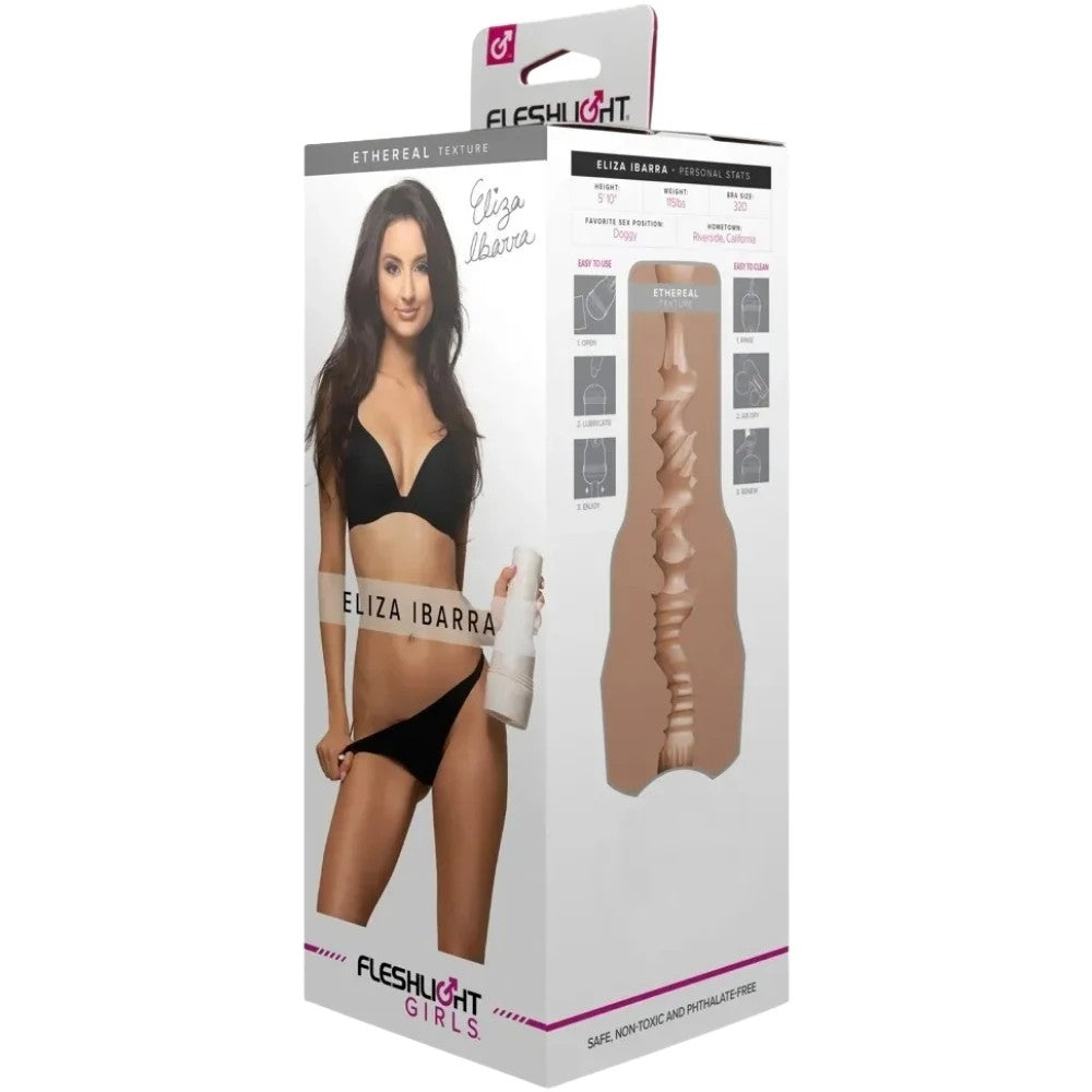 Fleshlight Girls Eliza Ibarra Ethereal Texture Vajina Masturbator