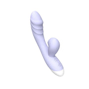 Emişli Curved Rabbit Vibratör Su Geçirmez Güçlü Titreşimli Ergonomik Kavisli
