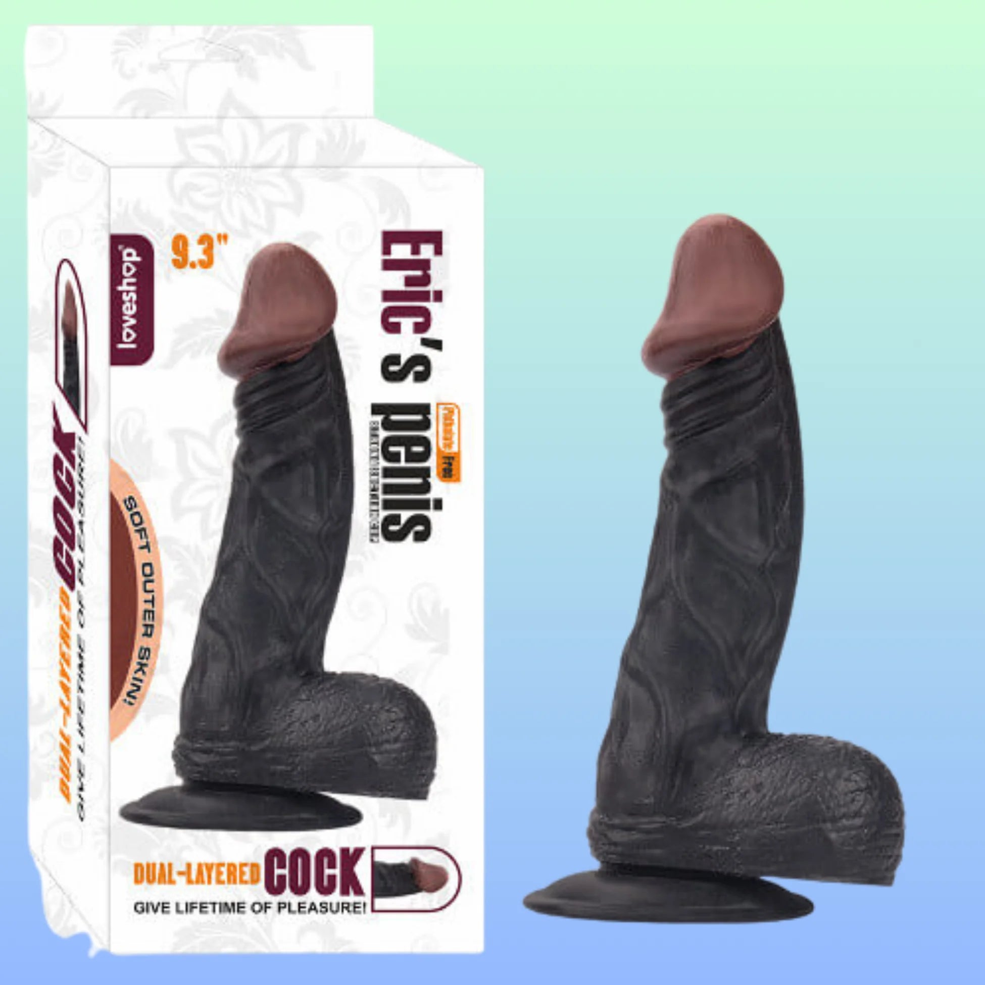 Strapon Eric Belden Bağlamalı Zenci Realistik Dildo