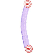 Frowzer Double Ended Jelly Dildo 30 cm Çift Taraflı Jel Penis – Purple