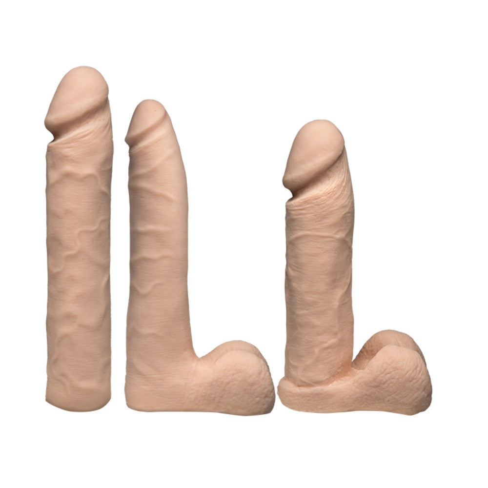 Doc JohnsonVac-U-Lock Dual Density Experienced Realistik Penis Seti