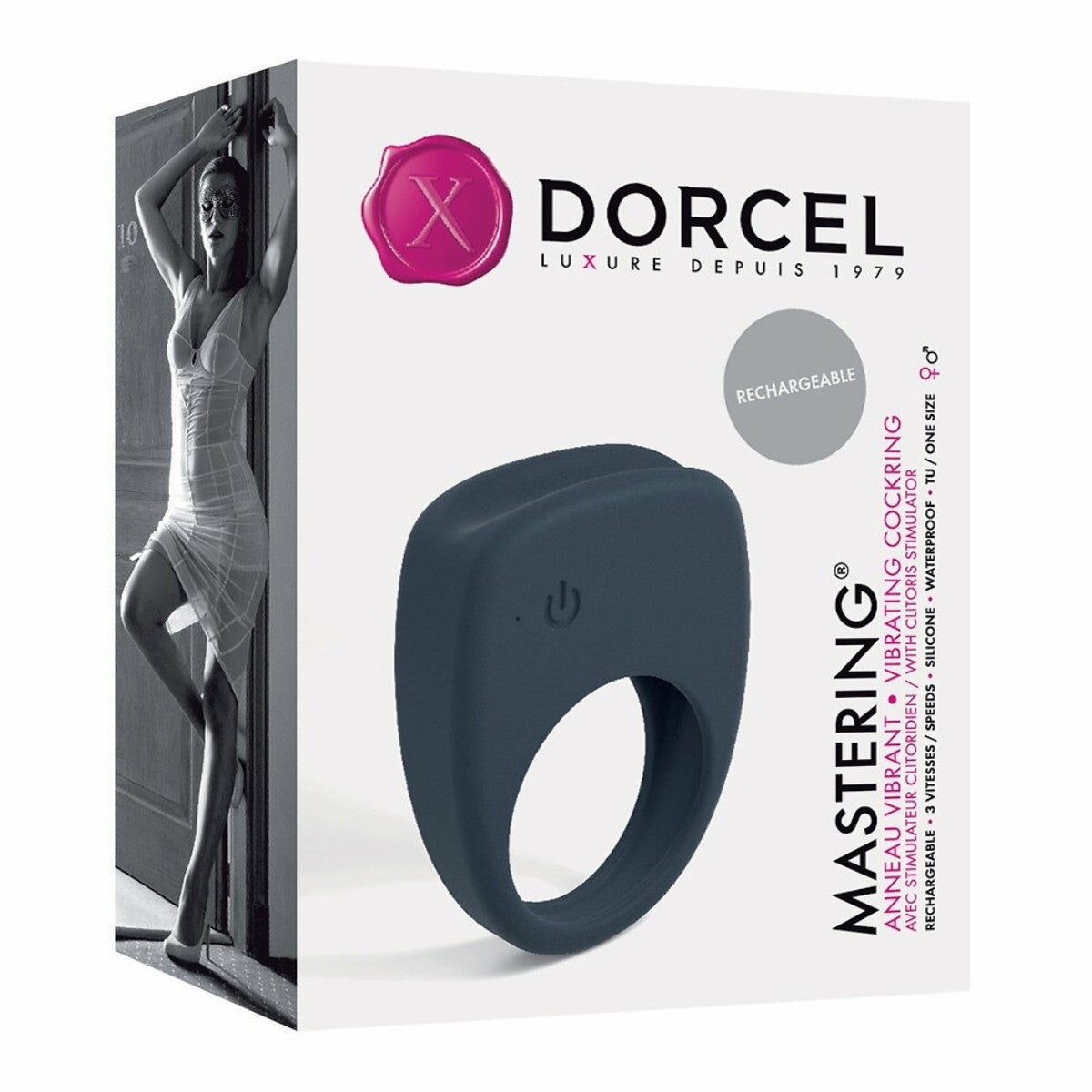 Dorcel Mastering Cock Ring Güçlü Titreşimli Penis Halkası