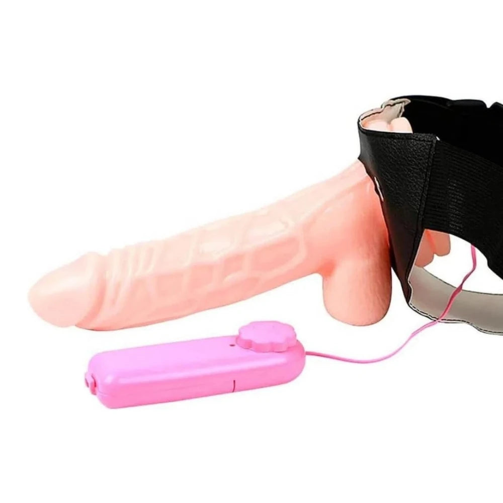 Frowzer Titreşimli İçi Boş Kemerli Strap-On Penis 20 Cm