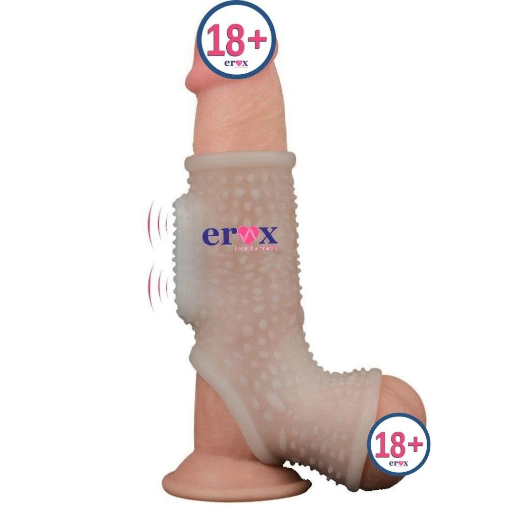 Lovetoy Drip Knights Ring Testis Geçirmeli Titreşimli Yarım Penis Kılıfı