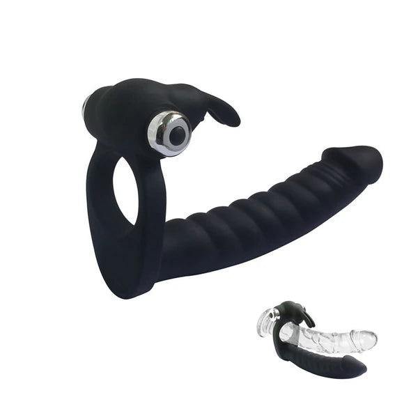 Frowzer Trinity Fun Lovers Red Çift Yönlü İlişki Anal Vibratör Black
