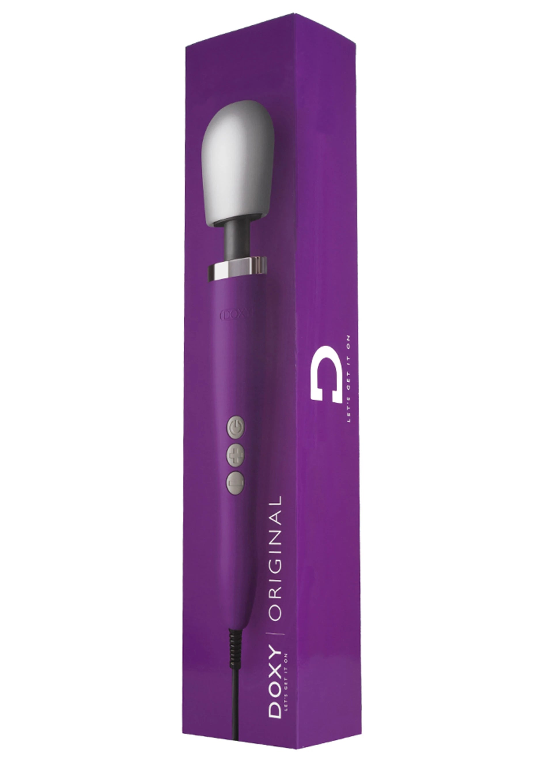 Doxy Wand Massager Dünyanın En Güçlü Masaj Aleti Mor