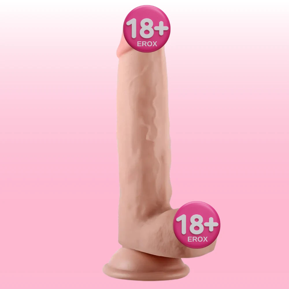 Lovetoy Sliding Skin Hareketli Deri Özellikli 20 Cm Realistik Penis