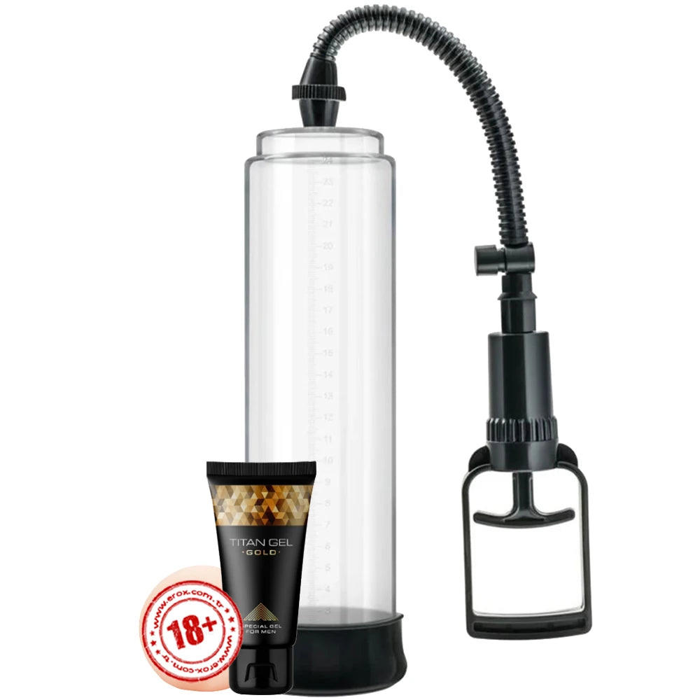 Frowzer World Men's Pump Tetik Mekanizmalı Penis Pompası Kampanya Paket