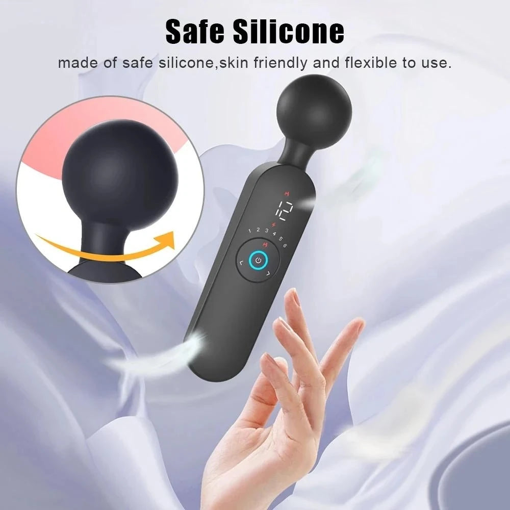 Frowzer Ares Clitoral Stimulator Göstergeli ve Isıtmalı Masaj Wand Vibratör
