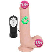 You2Toys Medical Silicone Realistic Rotating Dönebilen Titreşimli Penis