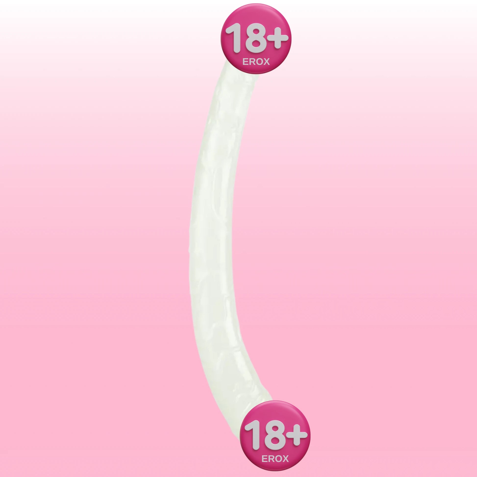 Lovetoy Lumino Play Double Dildo 37 Cm Çift Taraflı Jel Penis LV319024