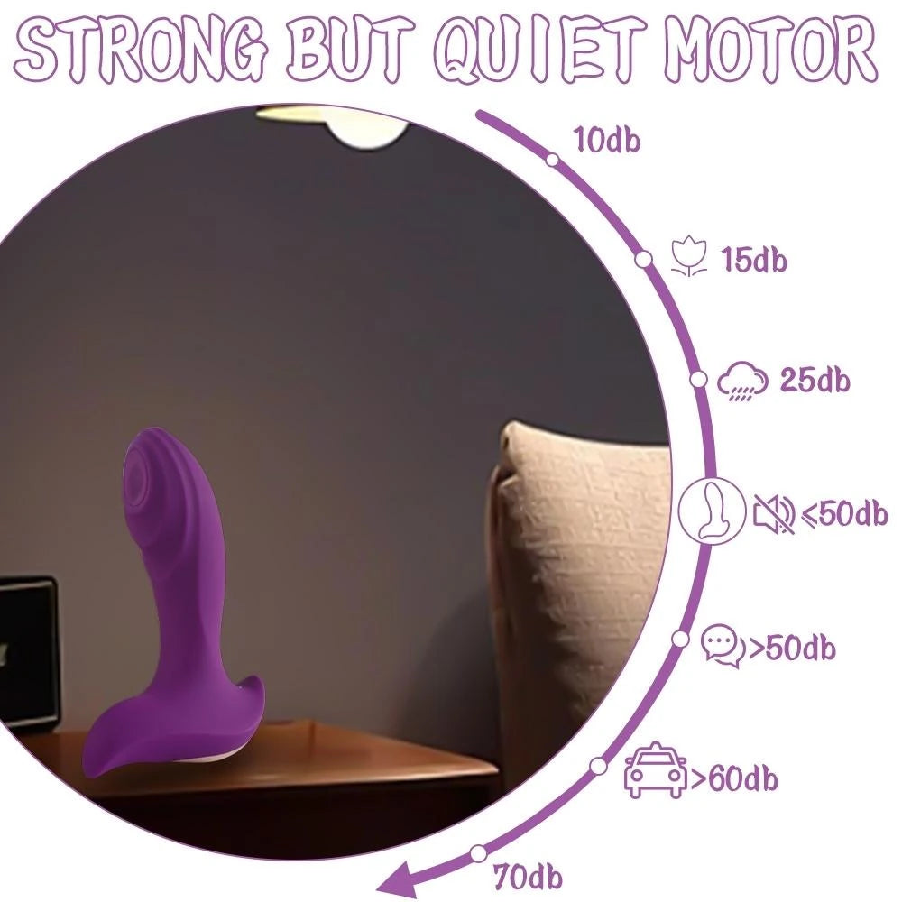Shequ Becky 10 Modlu Giyilebilir Hareketli Vibratör