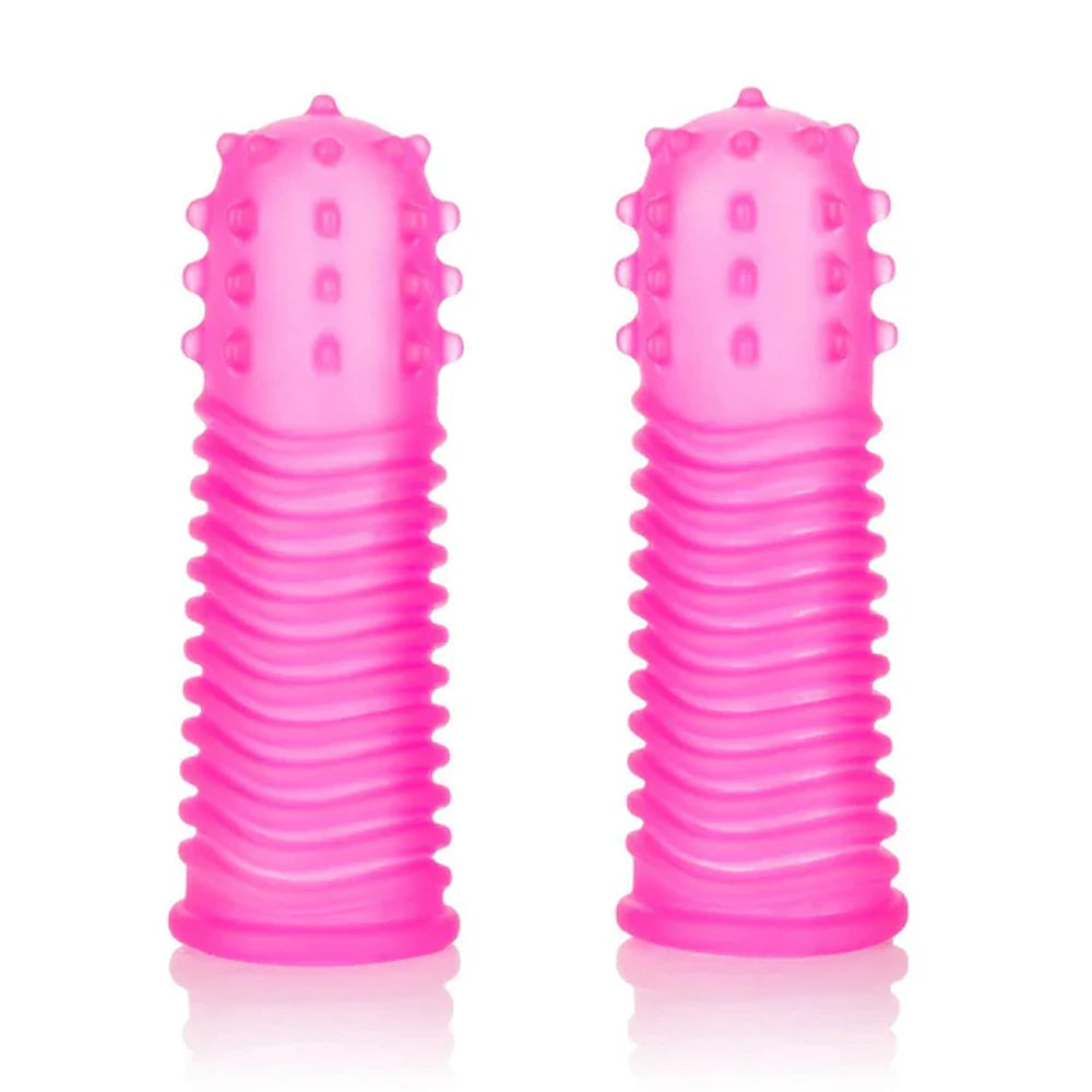 Calexotics Intimate Play Finger Tingler Parmak Kılıfı-Pink