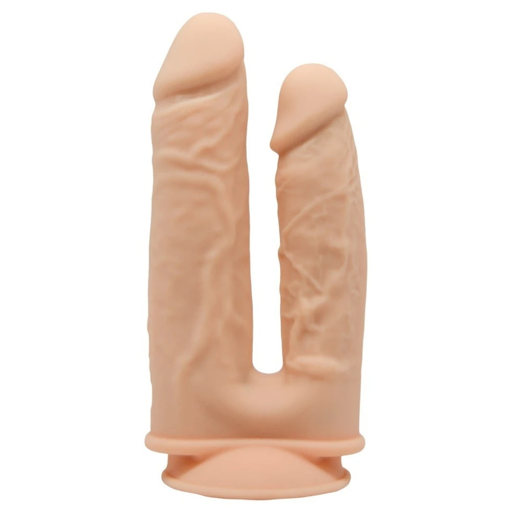 Silexd Double Penetration Titreşimli Çift Başlı Realistik Penis