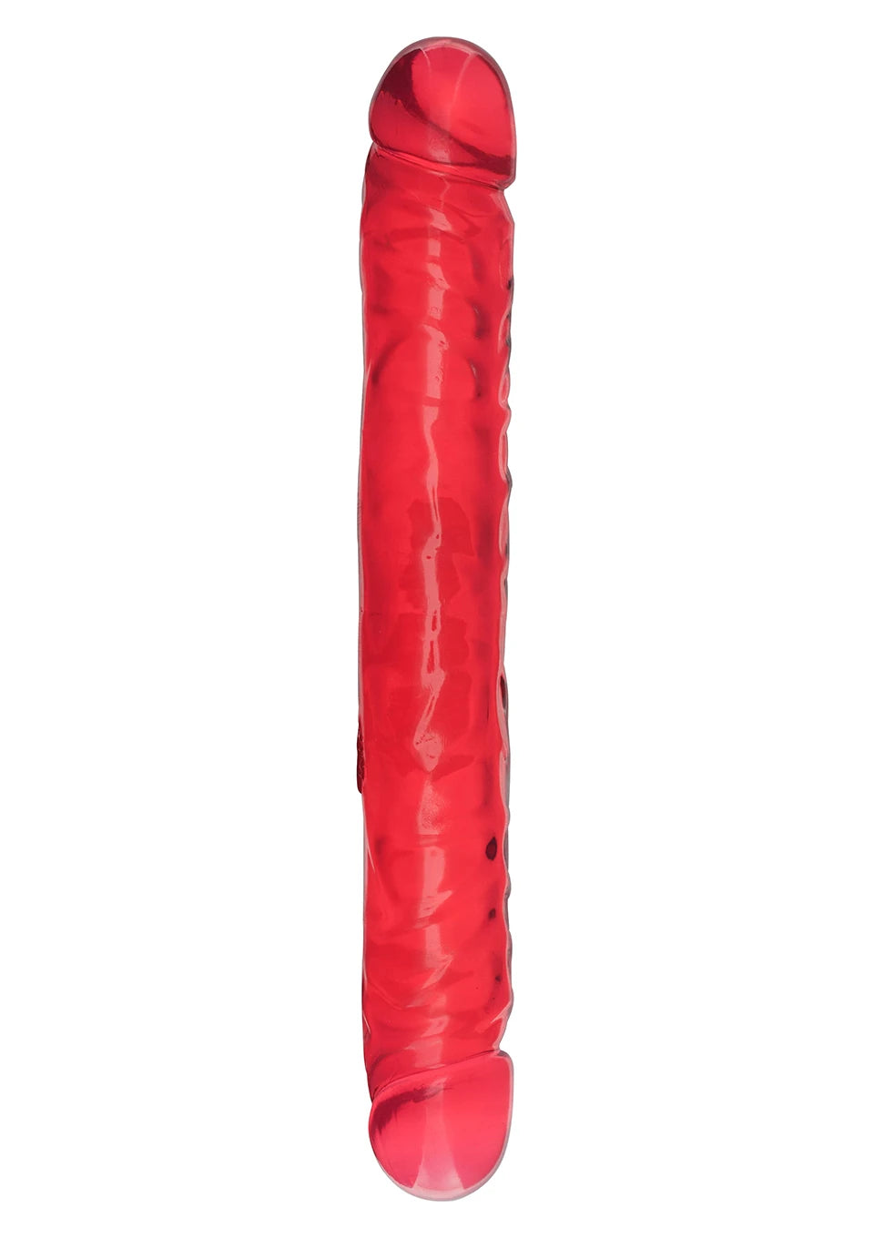 Doc Johnson Crystal Jellies 30 Cm Çift Taraflı Realistik Jel Penis
