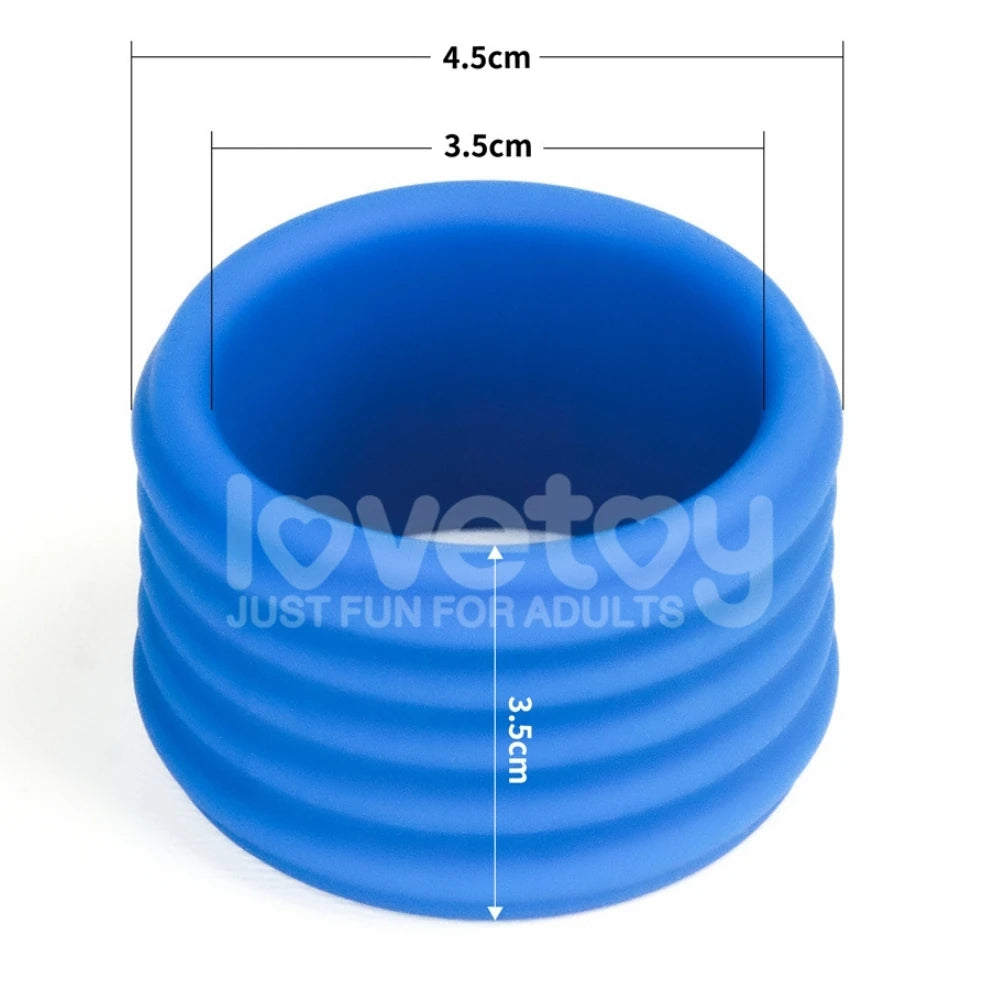 Lovetoy Pinnacle Pro Deep Rib Grip Ring Silikon Penis Halkası LV443011