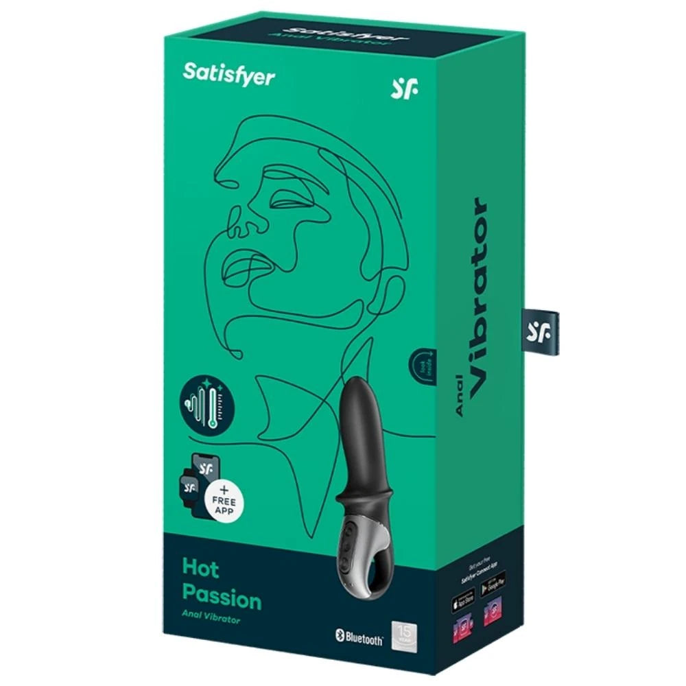Satisfyer Hot Passion Telefon Kontrollü Isıtmalı Anal ve Prostat Vibratörü