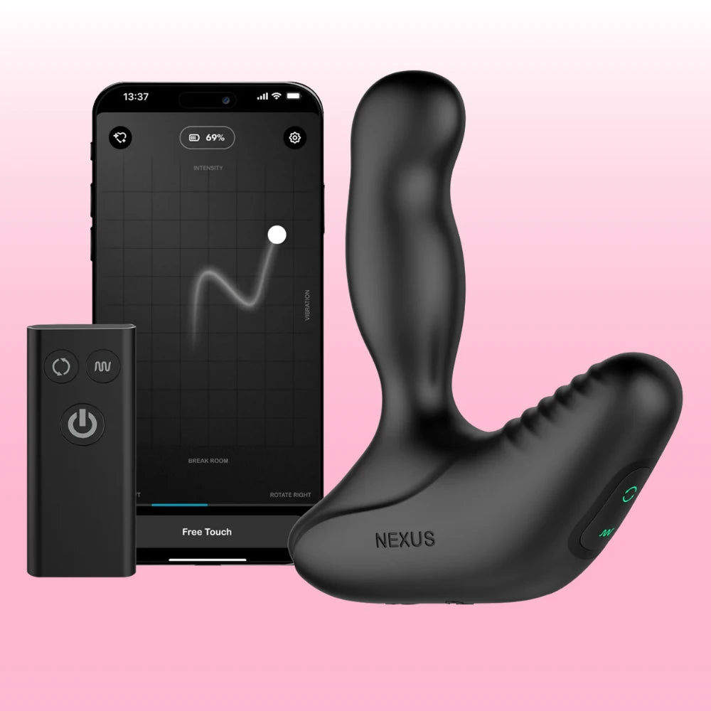 Nexus Revo Stealth Telefon Kontrollü ve Uzaktan Kumandalı Anal Vibratör