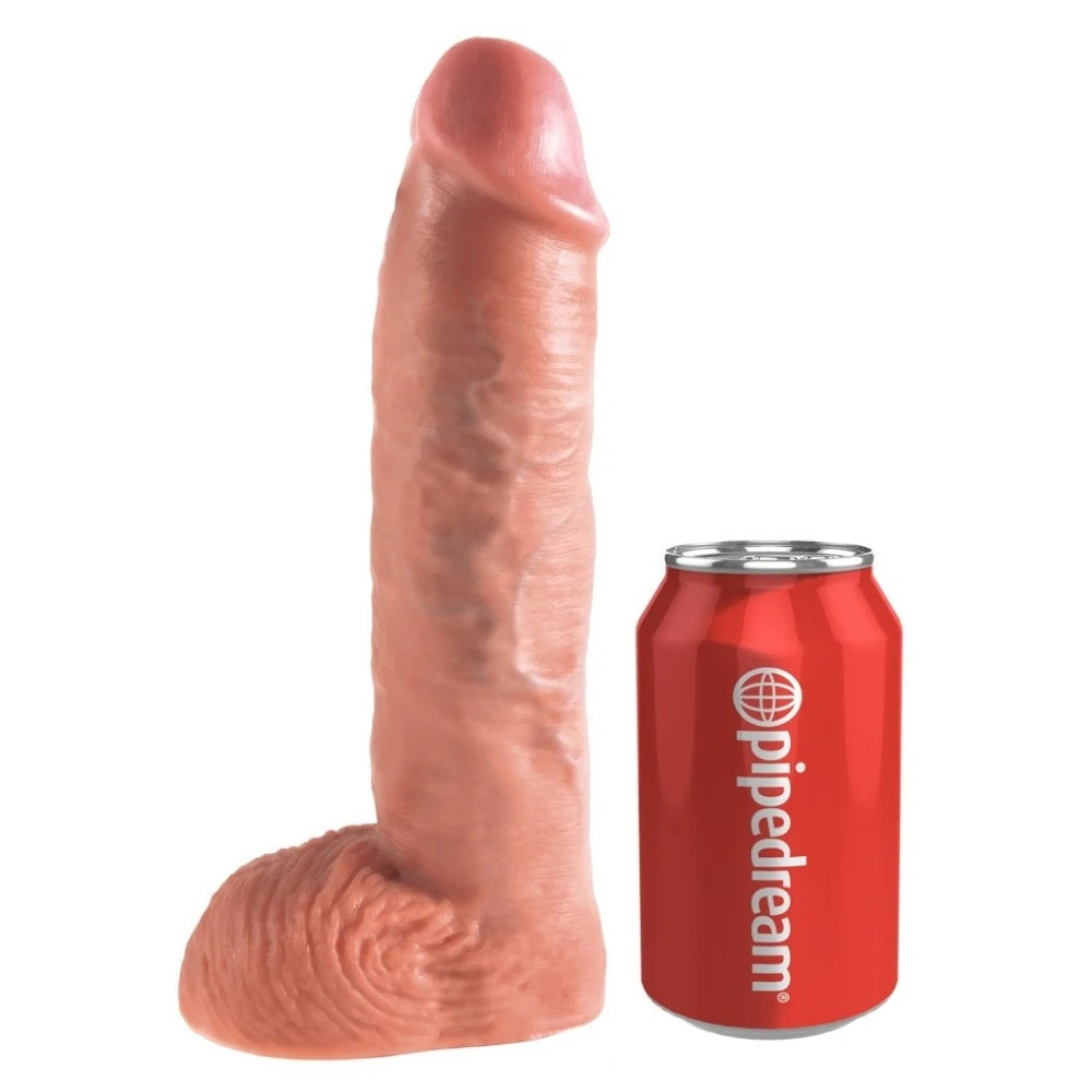 Pipedream King Cock 10 İnch Hollow Strap-On Askı Kemerli İçi Boş Penis