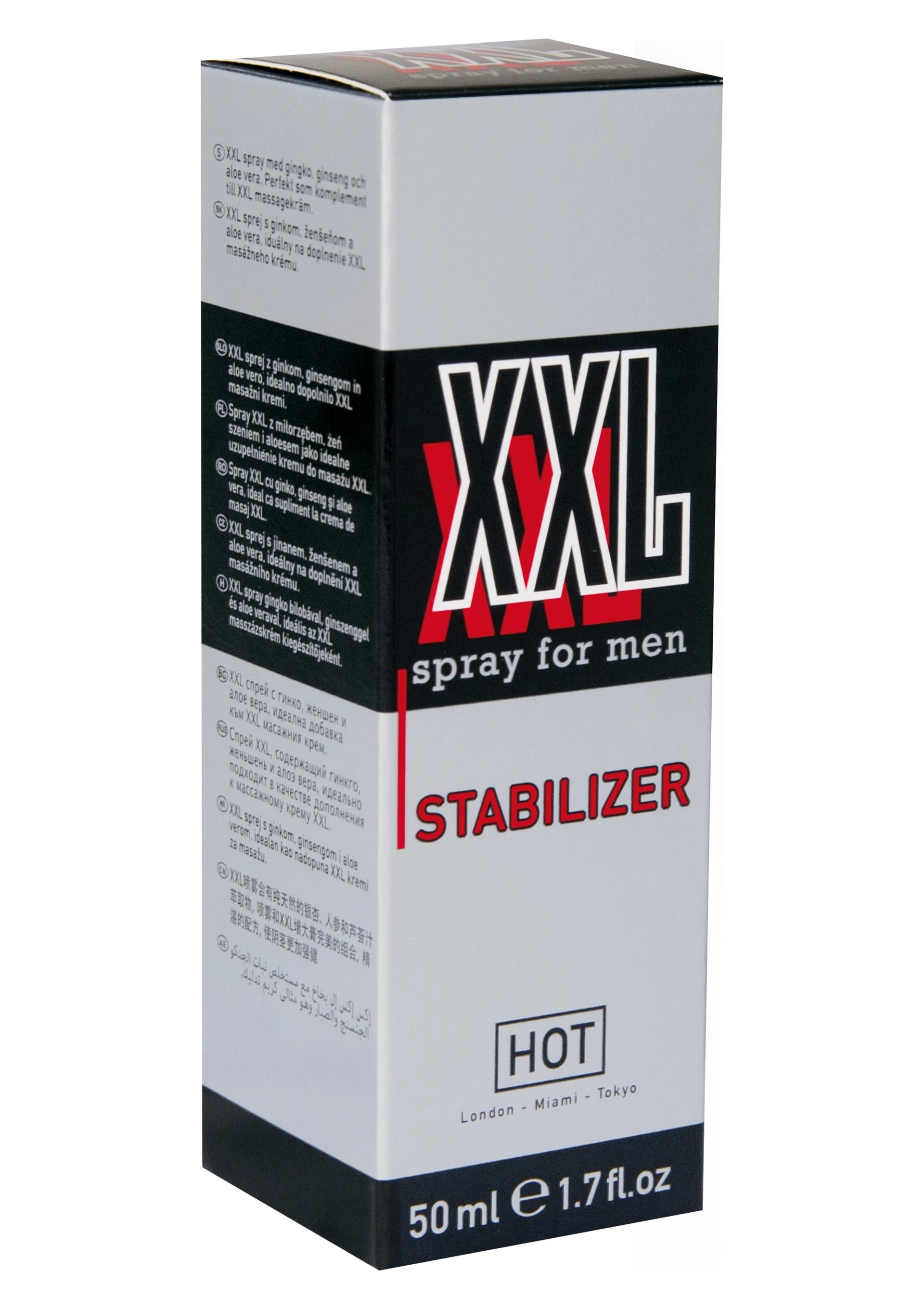 Hot XXL Sprey For Men Stabilizer Erkeklere Özel Penis Spreyi 50 ml.