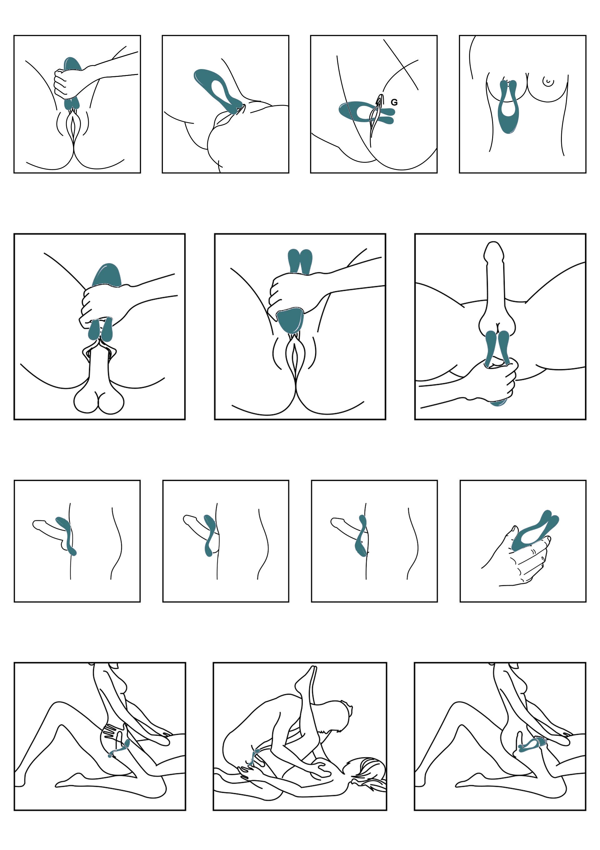 ToyJoy Icon 2 Superb Couples Massage Çiftlere Özel Penis Halkası