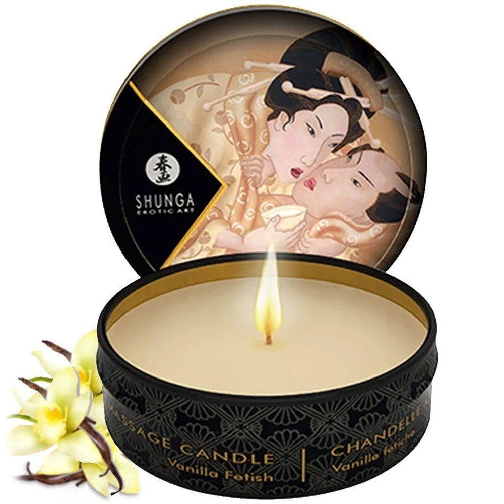 Shunga Mini Massage Candle Vanillie 30 Ml Erotik Masaj Mumu