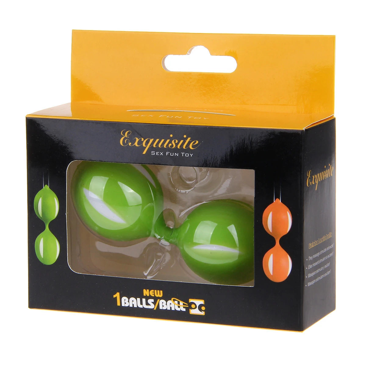 Frowzer Fantasy Benwa Balls Kegel Top-Green