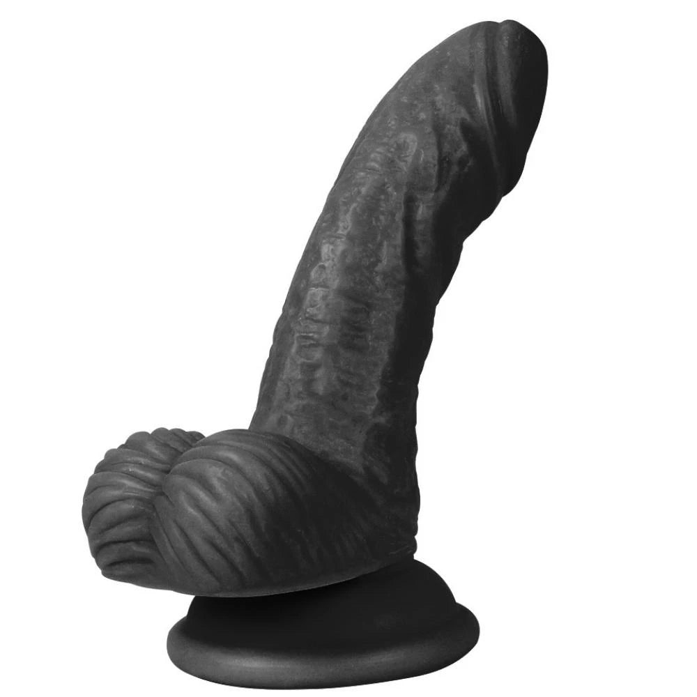 Xise Dildo Series Vincy 13 cm Realistik Penis XS-WBC10015-Black