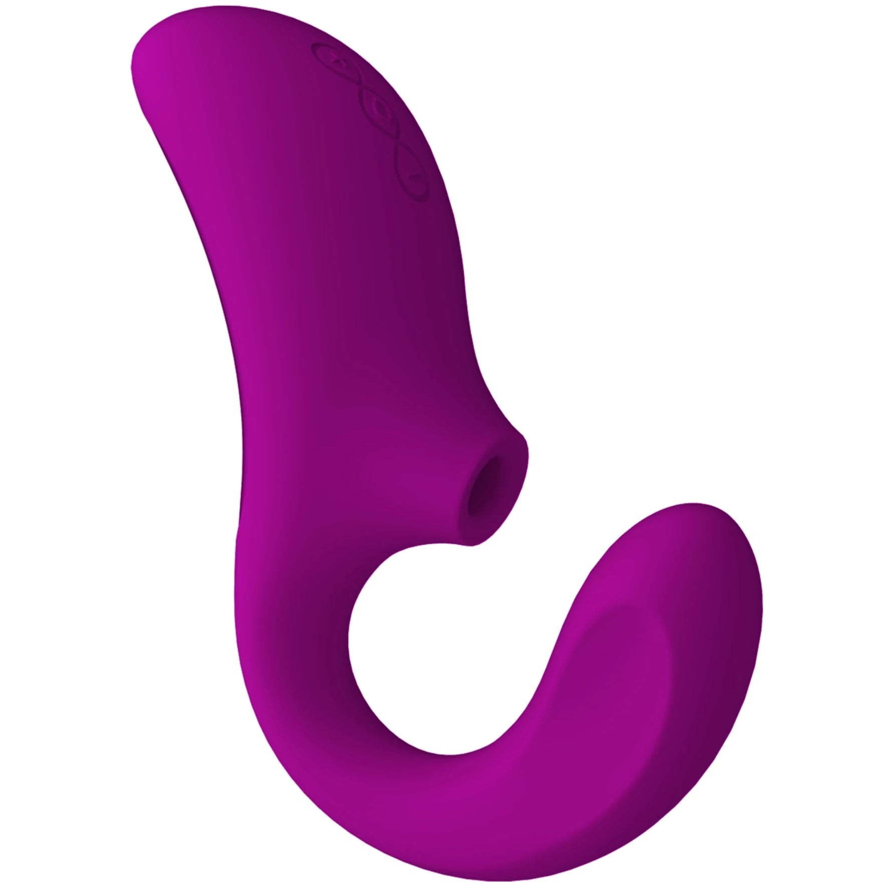 Lelo Enigma Dual Stimulation Sonic Massager Deep Rose Çift İşlevli Vibratör