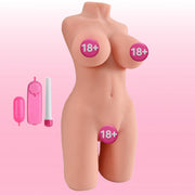 The Masturbation Join Isıtmalı ve Titreşimli Yarım Vücut Mastürbatör 8 Kg.