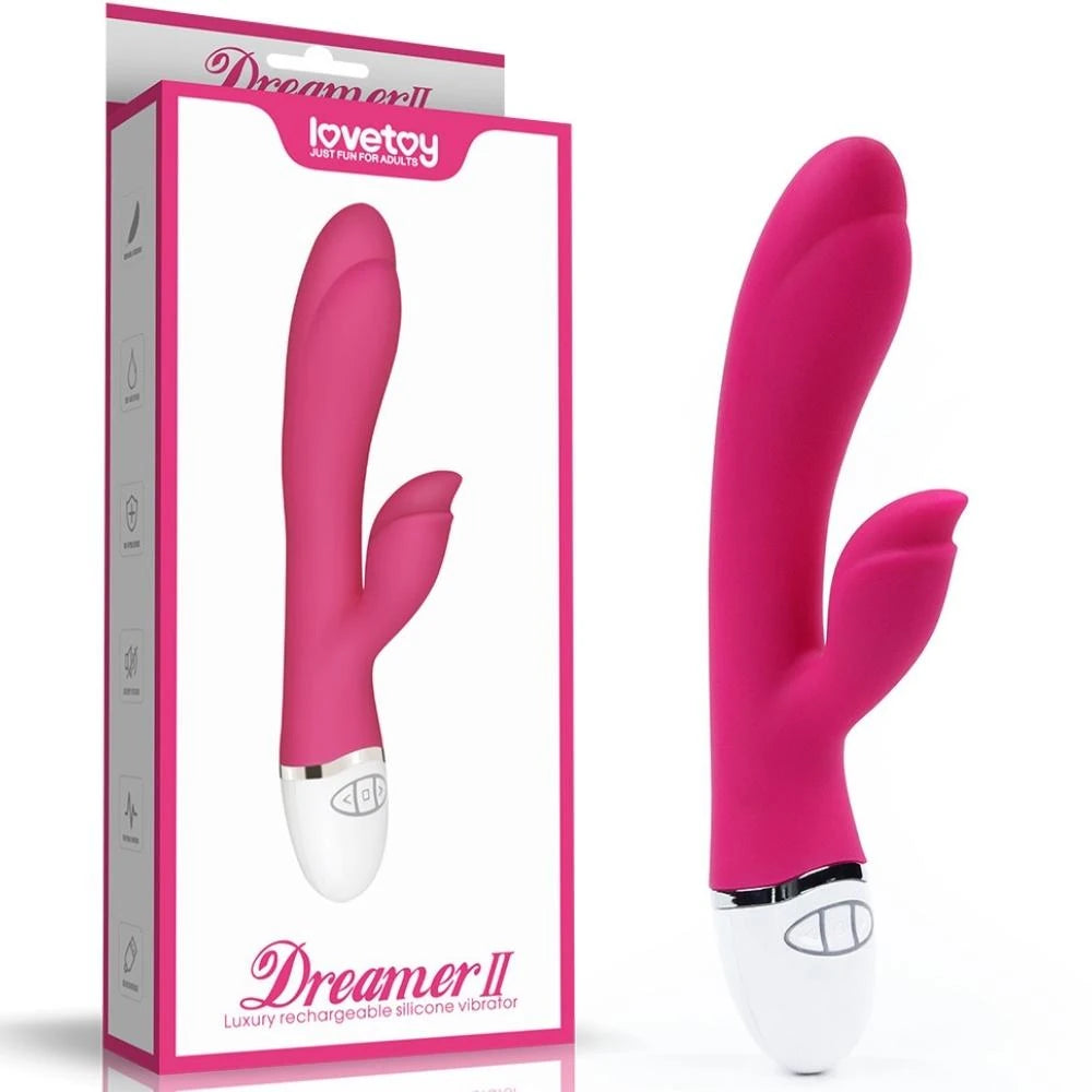 Lovetoy Dreamer II 7 Modlu Titreşimli Rabbit Vibratör Rose Red