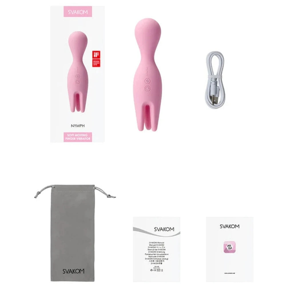 Svakom Nymph Soft Moving Finger Vibrator