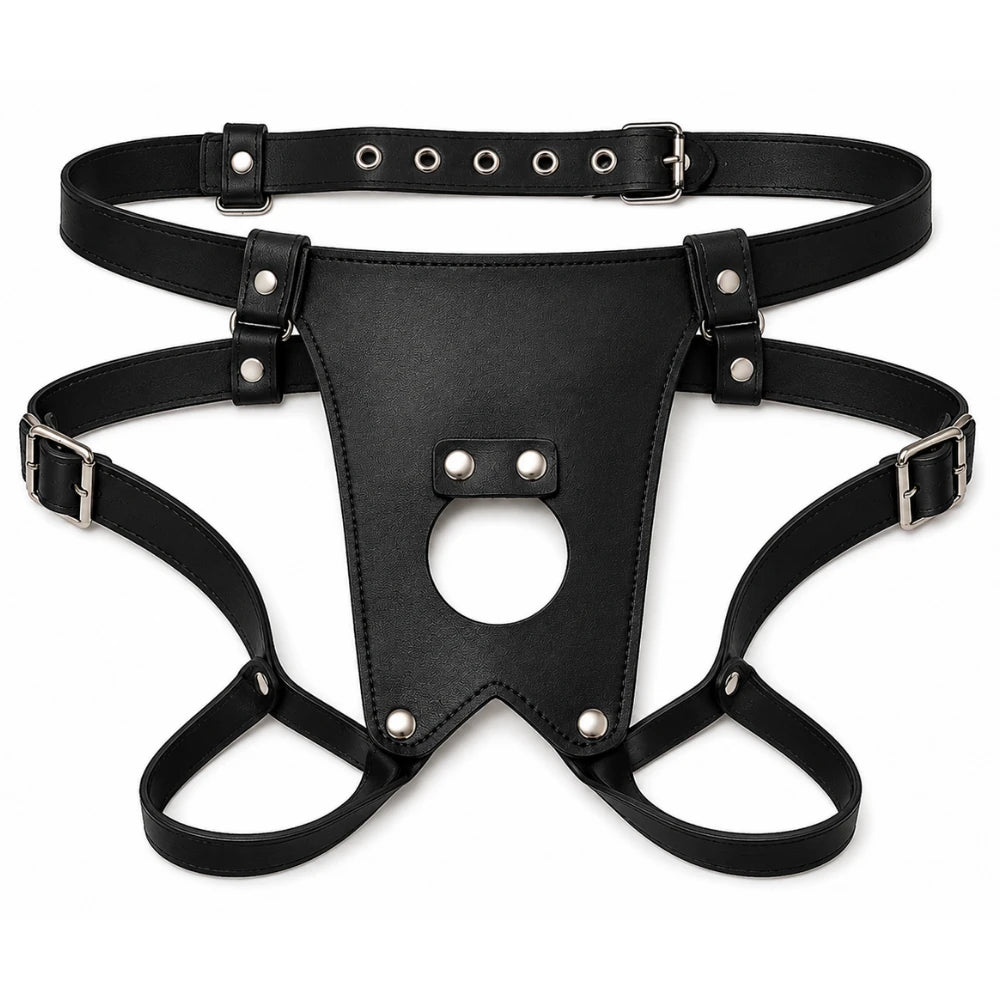 Frowzer Leather Belt Premium Deri Görünümlü Ayarlanabilir Strap-On Penis Kemeri