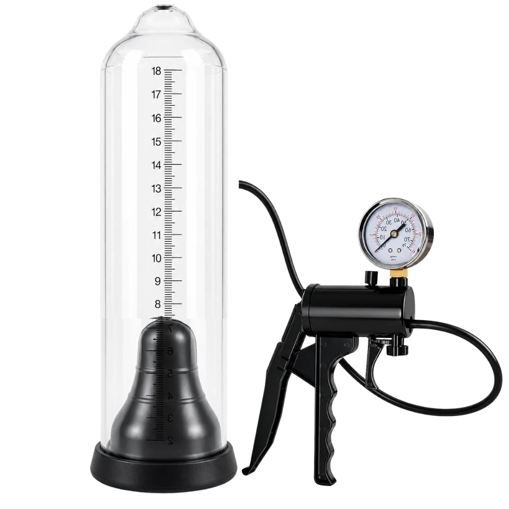 You2Toys Penis Pump Stiff&Strong Basınç Göstergeli Penis Pompası
