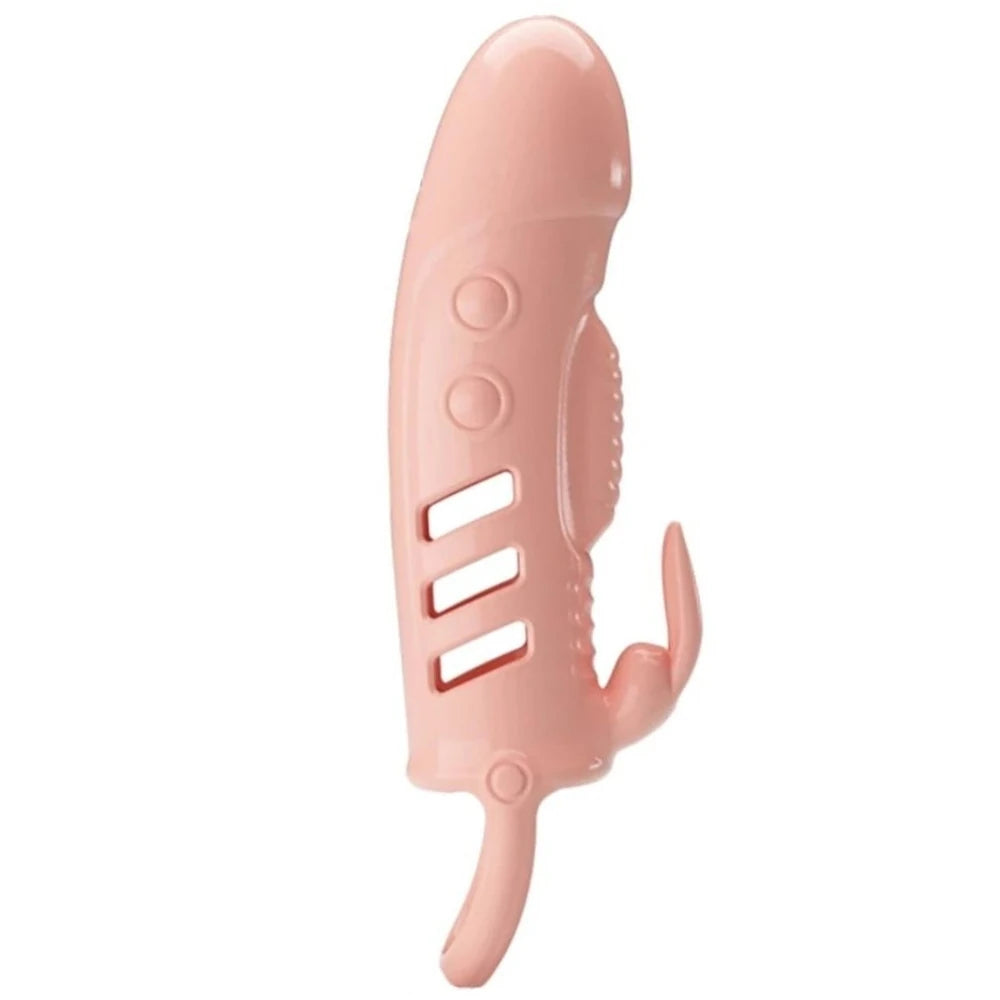 Pretty Love Sloane Penis Sleeve Klitoris Uyarıcılı Titreşimli Penis Kılıfı