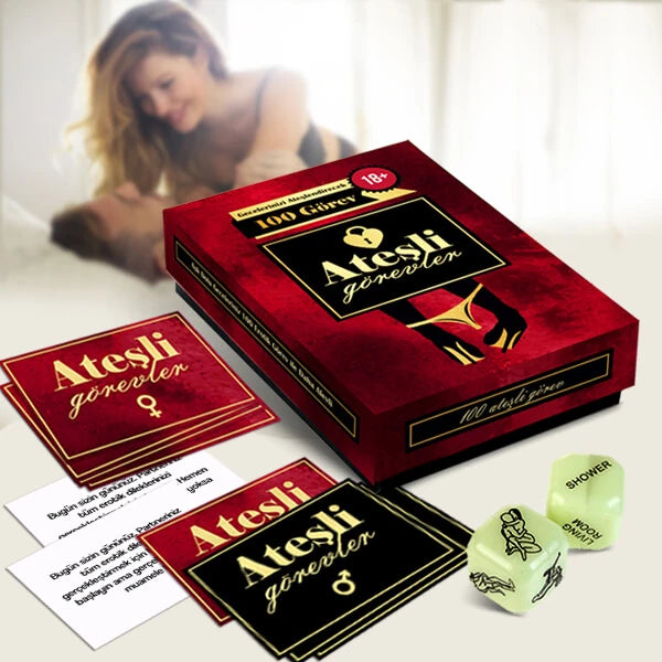 Frowzer Erotica Game Ateşli Görevler Oyun Kartı