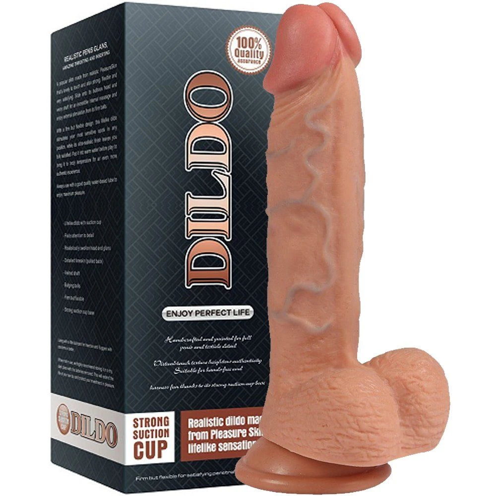 Shequ Dildo Series Hans Natural Doku 21 Cm Realistik Penis SQ-WBC10012