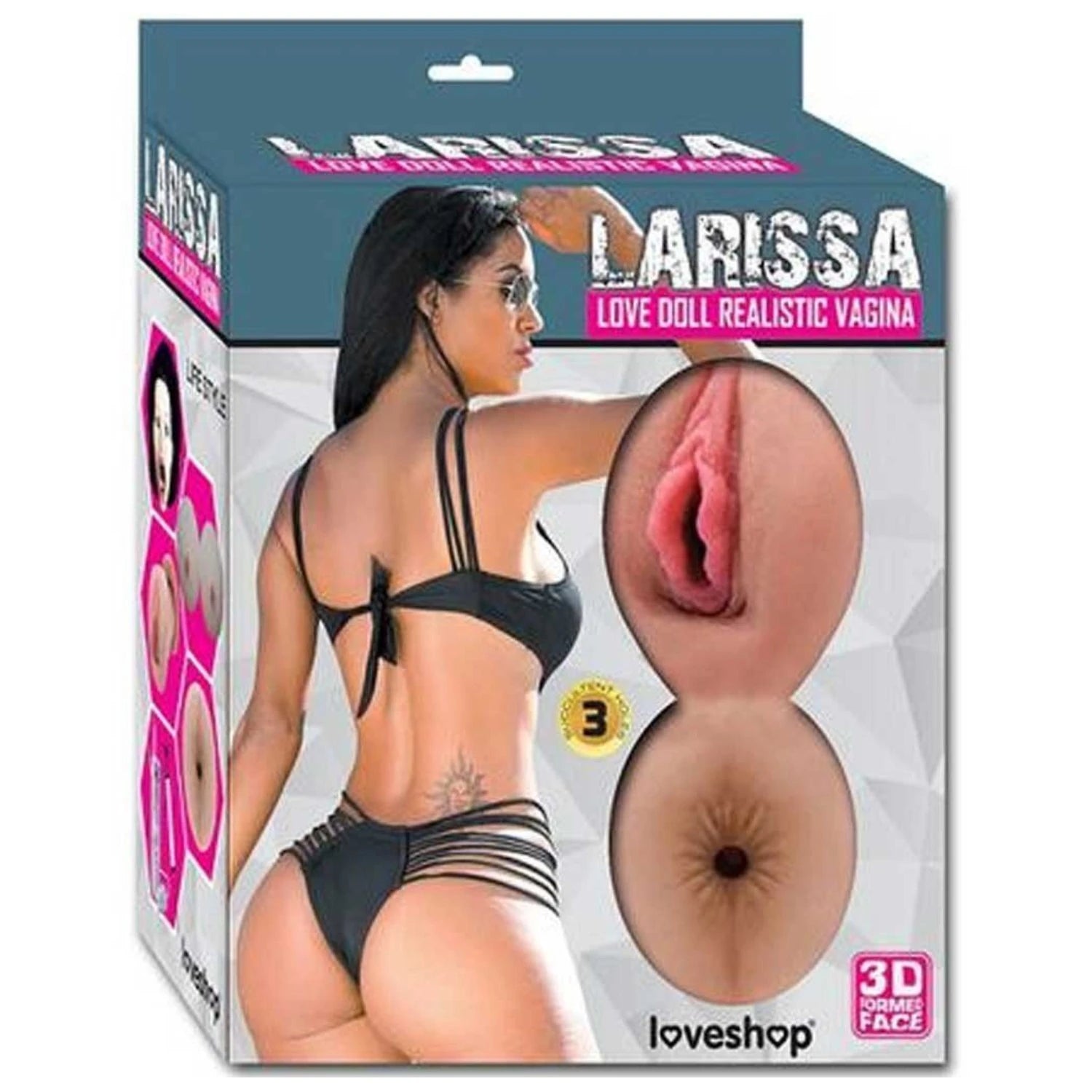 Larissa Büyük Göğüslü Realistik Şişme Bebek